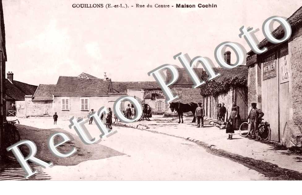rue du centre. Maison Cochin