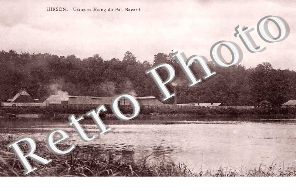 Usine et Ã©tang du Pas Bayard