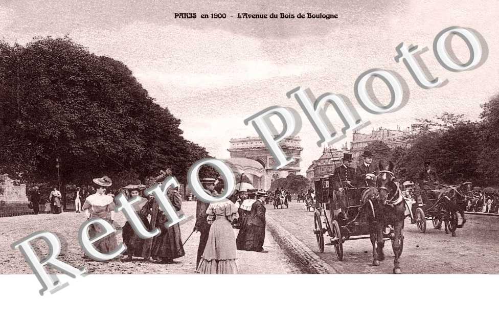 l&#039;avenue du Bois de Boulogne