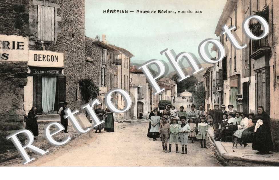 route de Béziers, vue du bas