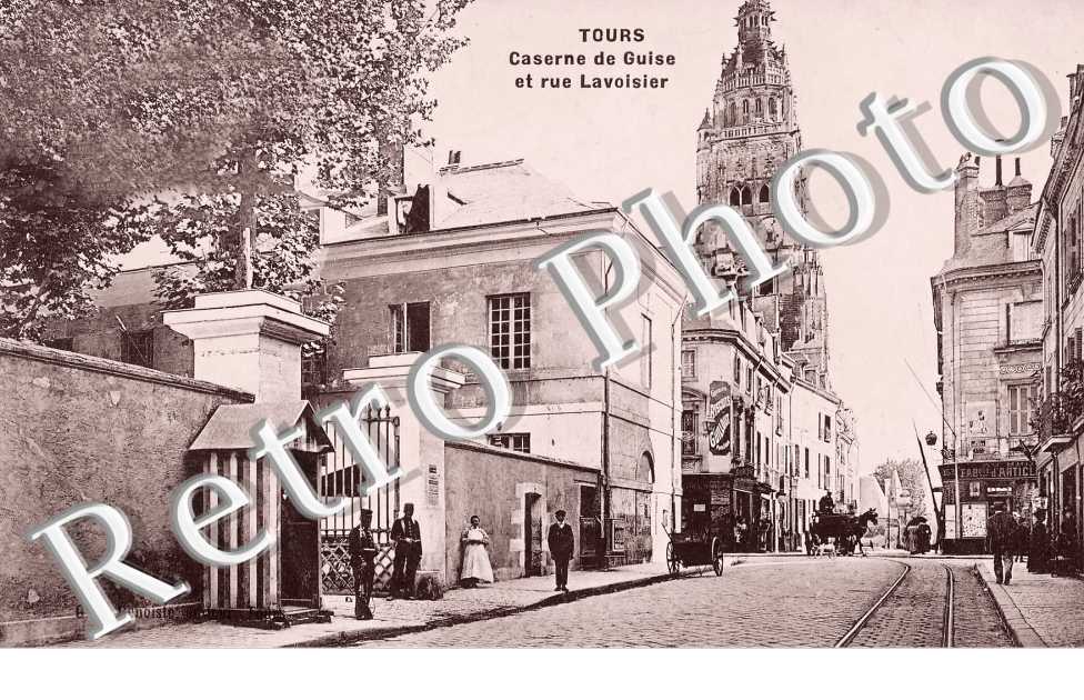 Caserne de Guise et rue Lavoisier