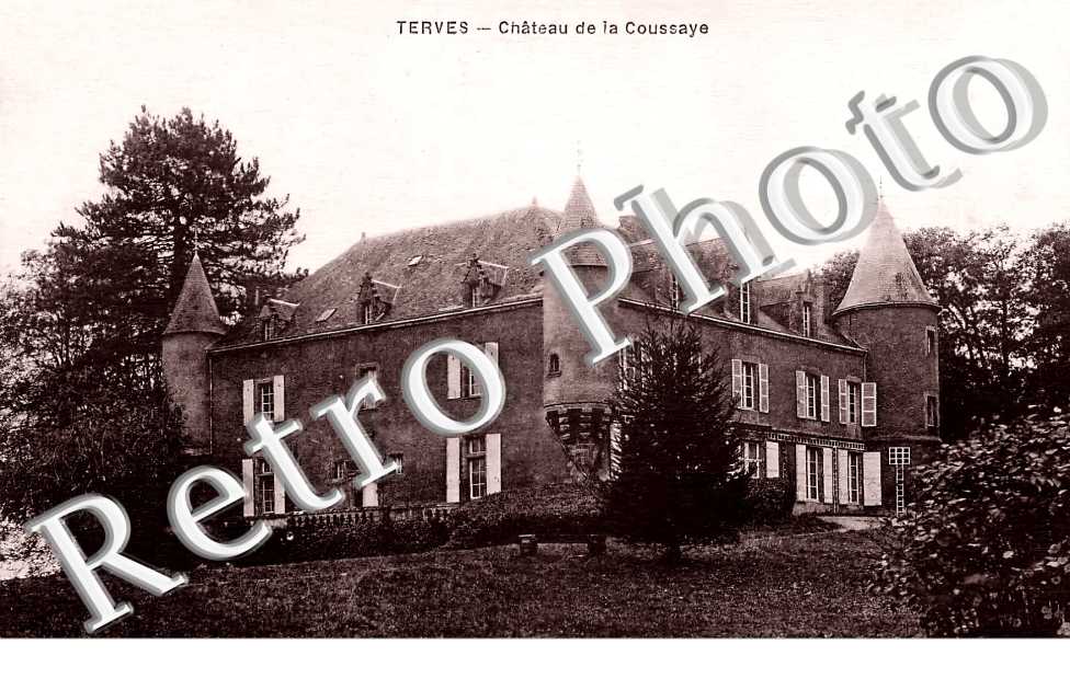 TERVES château de la Coussaye
