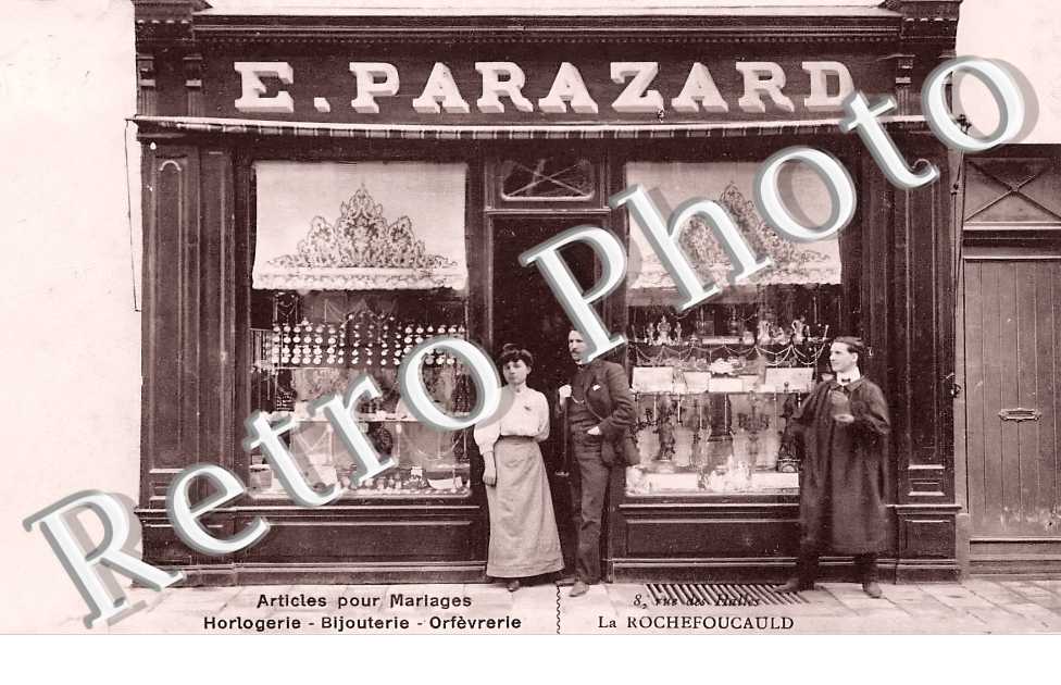 E. Parazard Articles pour Mariages Horlogerie Bijouterie Orfèvrerie 8 rue des Halles