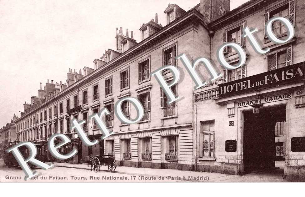 Grand Hotel du Faisan, rue Nationale, 17 route de Paris à Madrid