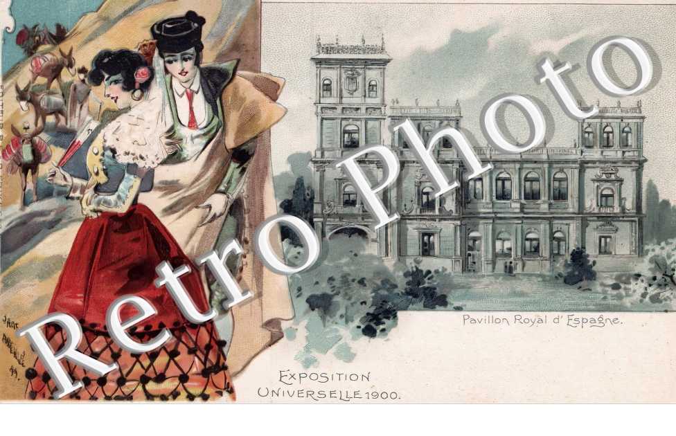Exposition universelle de 1900. Pavillon Royal d'Espagne