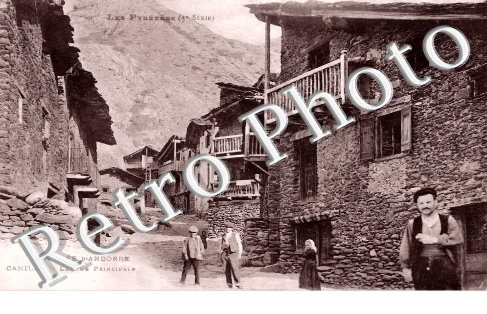 Canillo. La rue principale
