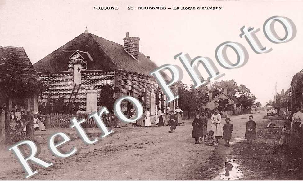 la route d&#039;Aubigny