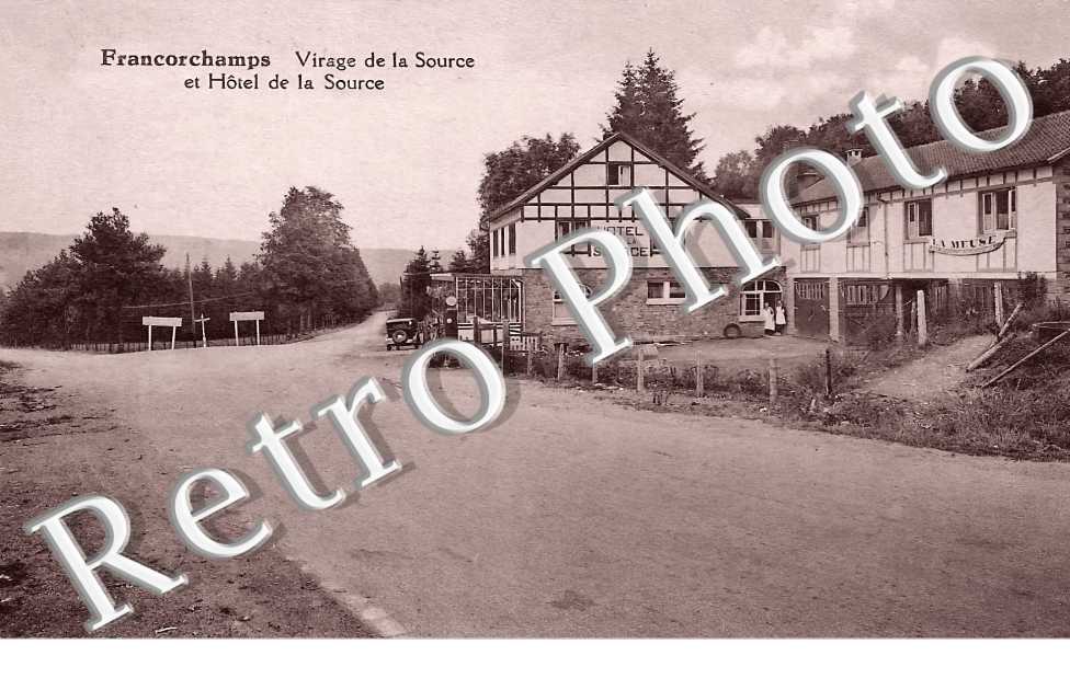 Virage de la Source et Hôtel de la Source