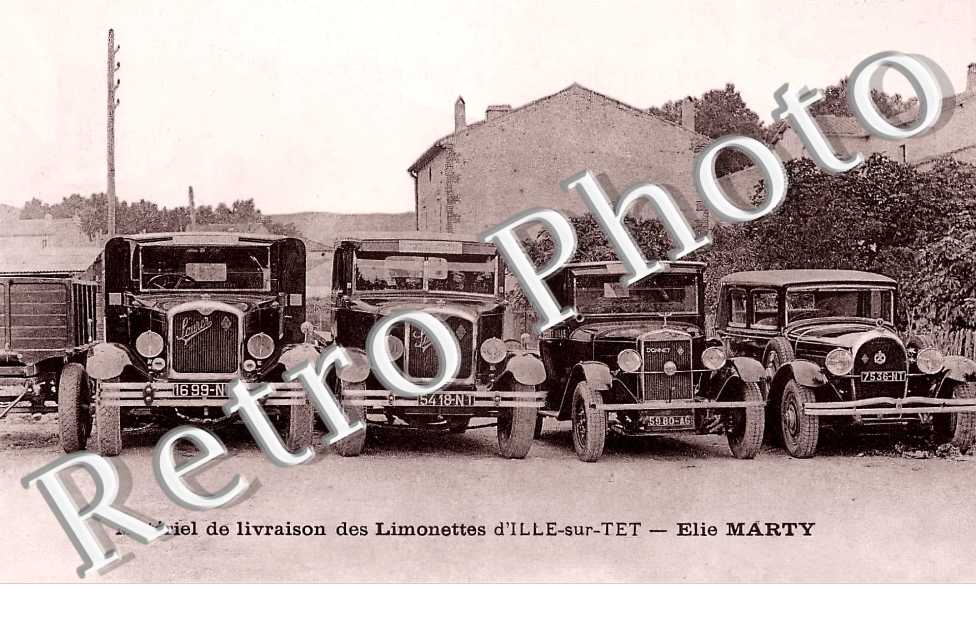 Matériel de Livraison des Limonettes. Elie Marty
