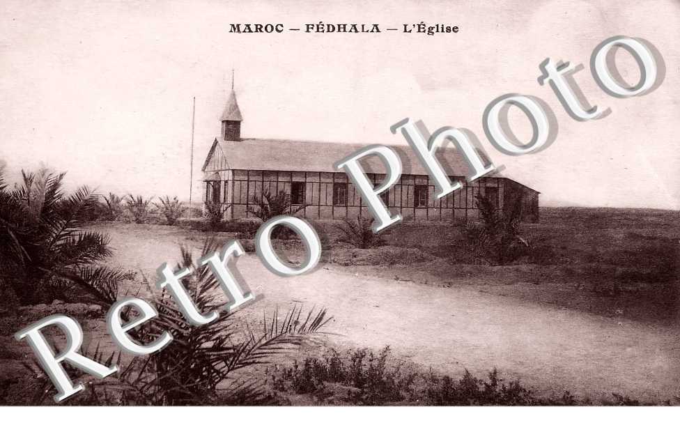 Fédhala. L'église