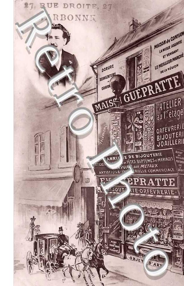 Maison Guepratte Orfévrerie Bijouterie  27 rue Droite