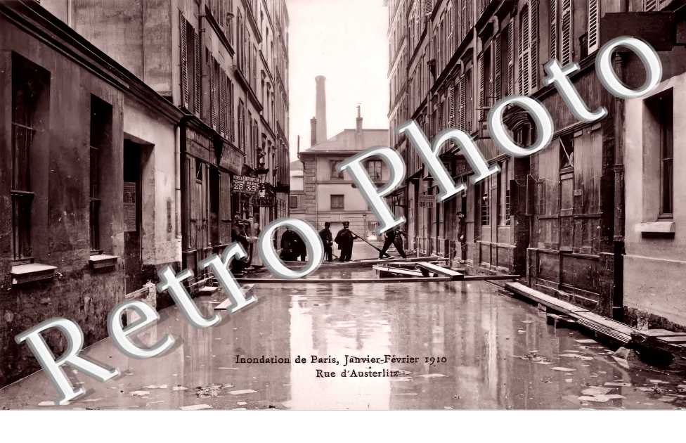 rue D&#039;Austerlitz Inondation janvier-février 1910