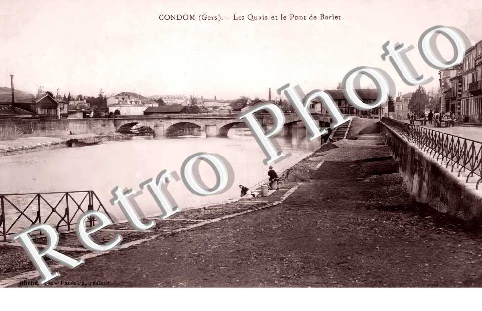 les quais et le Pont de Barlet