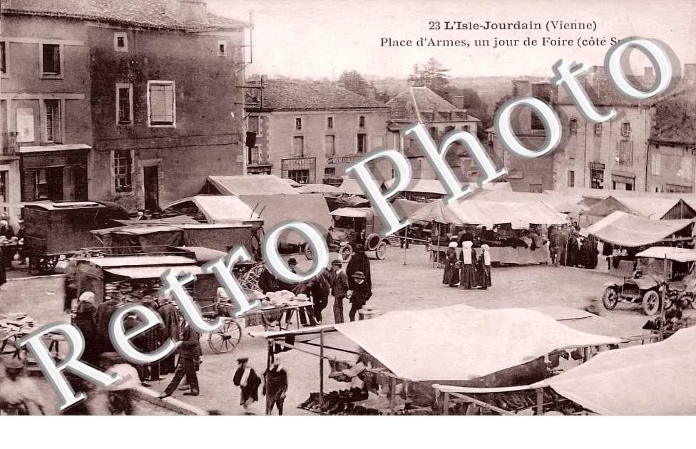 Place d'Armes, un jour de foire