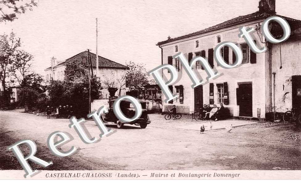 Mairie et boulangerie Domenger