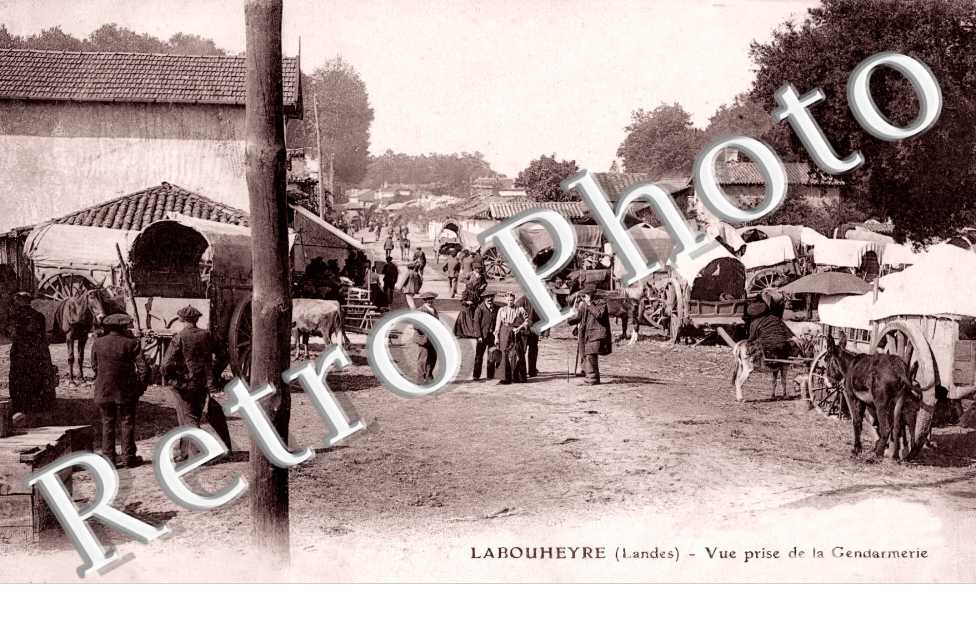 Vue prise de la Gendarmerie