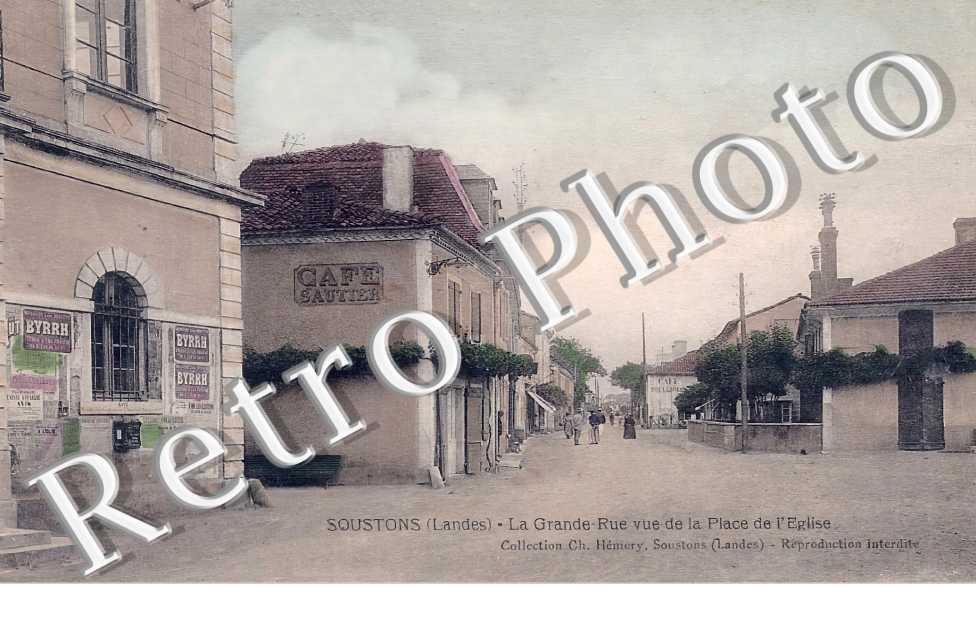 La Grande Rue vue de la Place de l&#039;église