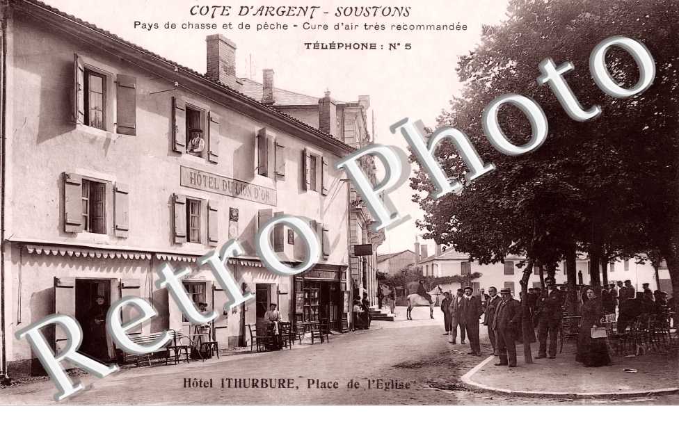 Hôtel Ithurbure Place de l&#039;église