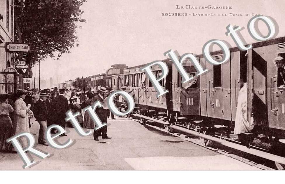 L&#039;arrivée d&#039;un train en gare