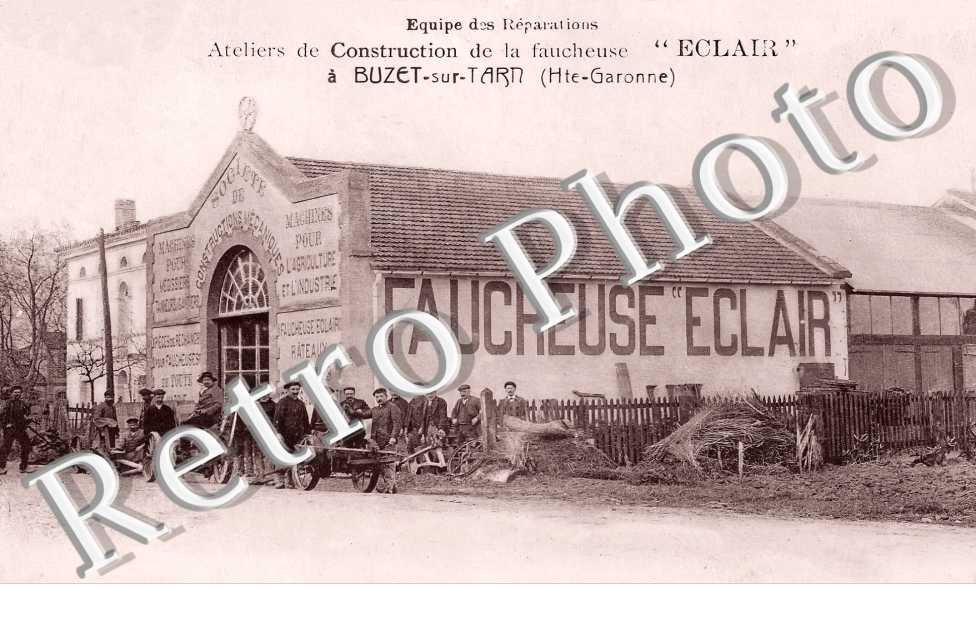 Ateliers de Construction de la faucheuse " Eclair "