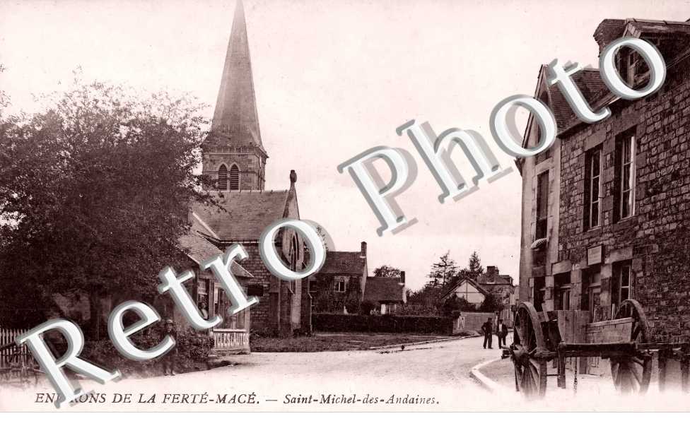 Le bourg et l&#039;église