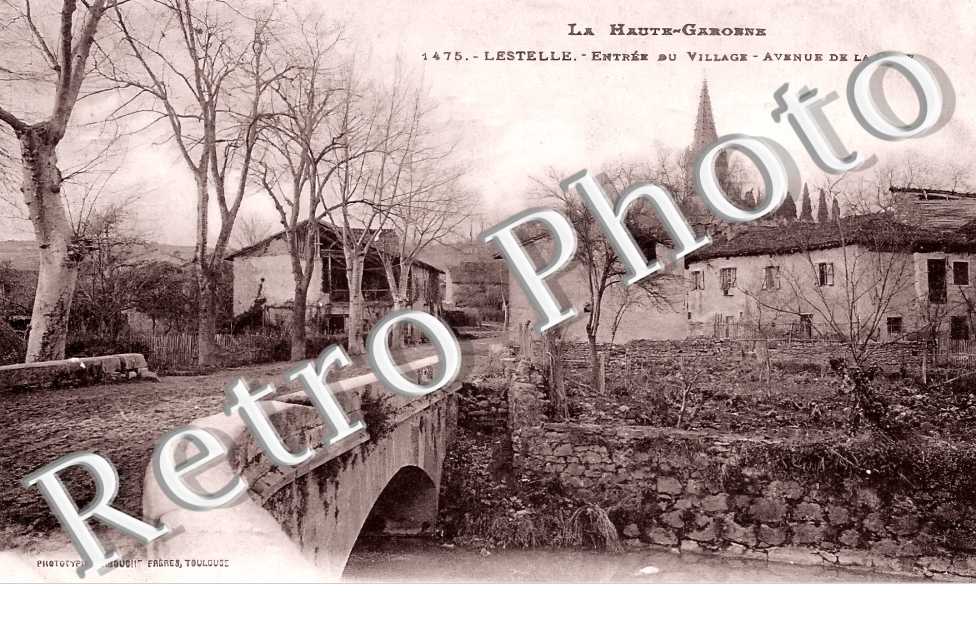 entrée du village. Avenue de la gare