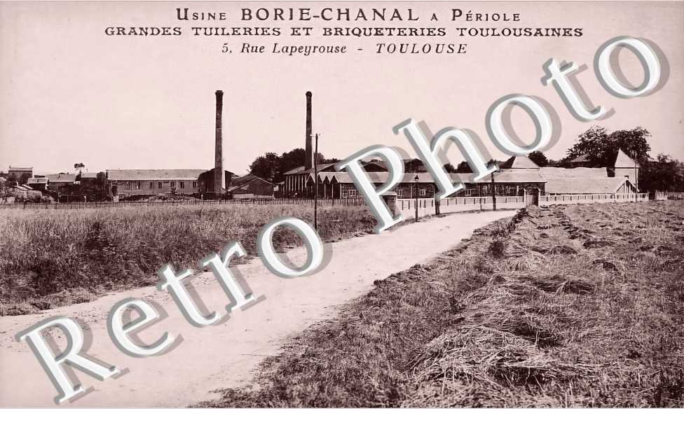 Usine Borie-Chanal à Périole. 5 rue Lapeyrouse