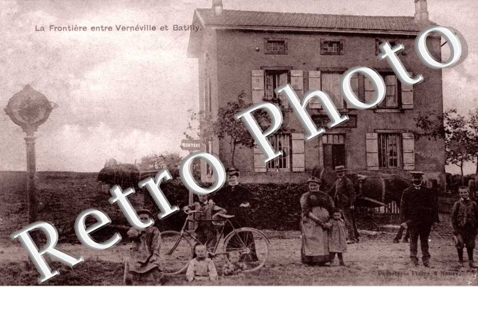 la Frontière entre Vernéville et Batilly