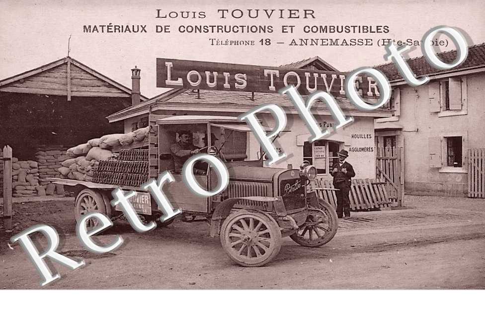 Louis Touvier. Matériaux de constructions et combustibles.