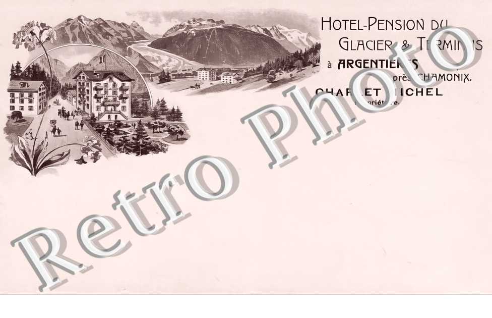 Hotel-Pension du Glacier & Terminus. Charlet Michel Propriétaire