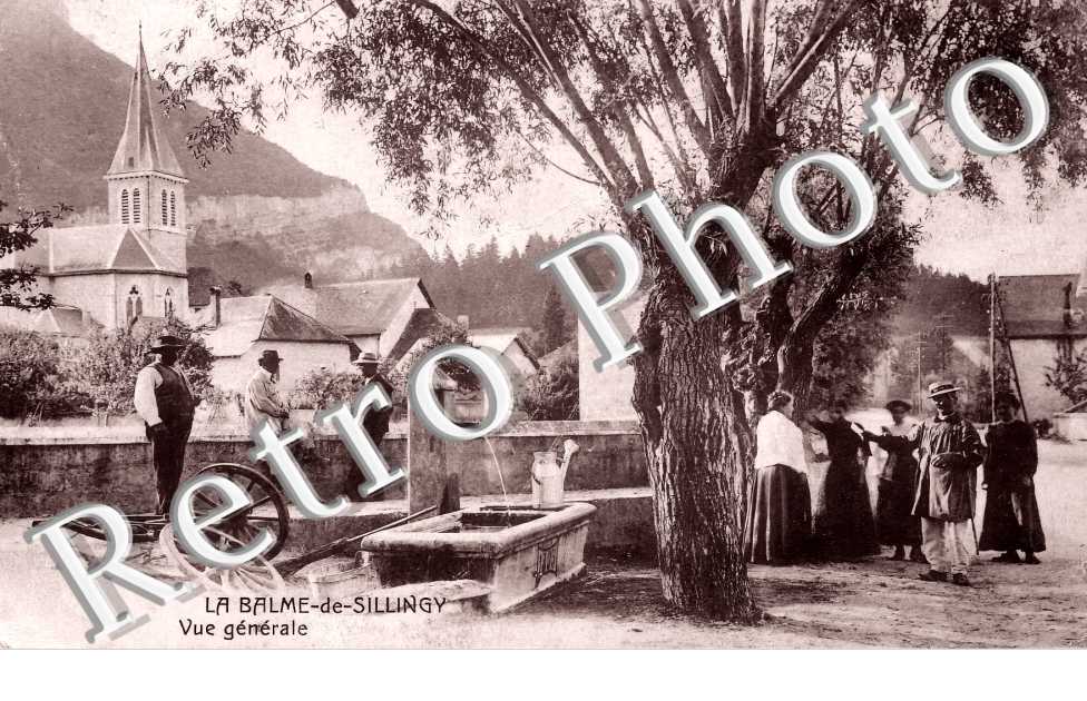 la fontaine et l'église