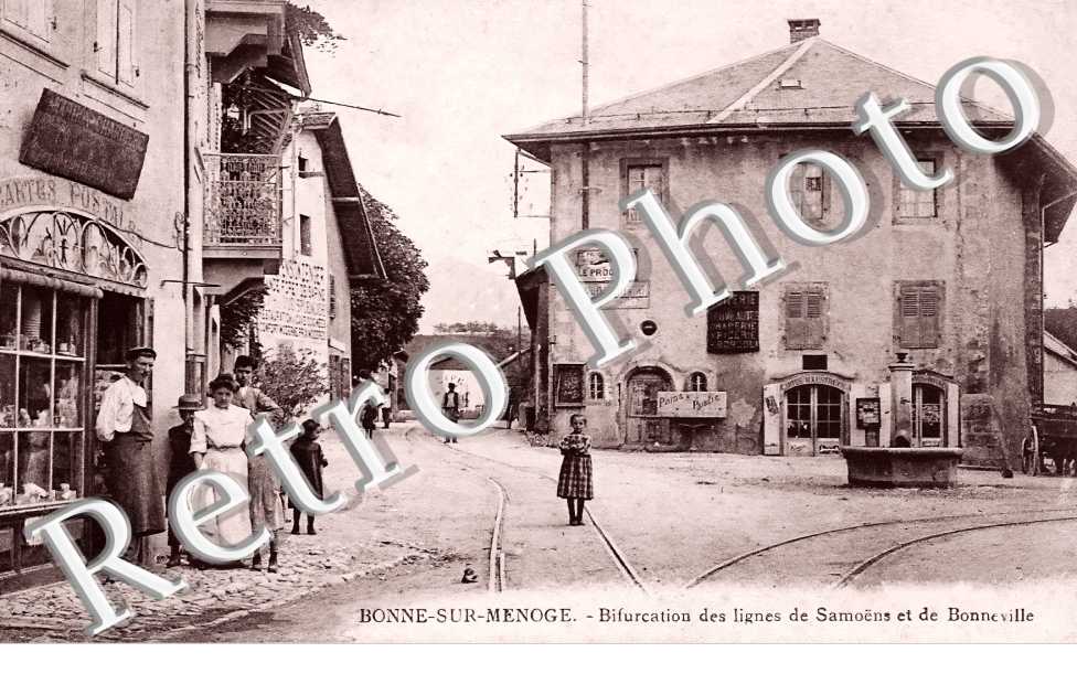 Bifurcation des lignes de Samoëns et de Bonneville