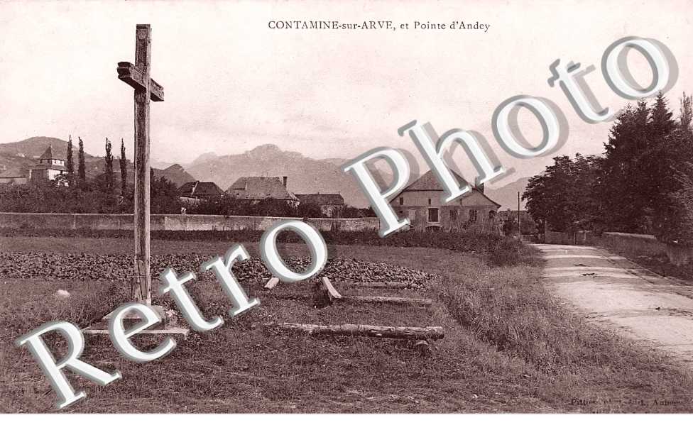 Calvaire et entrée. Pointe d&#039;Andey