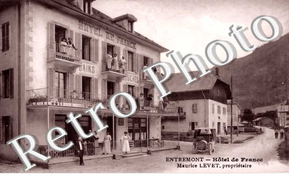 Hôtel de France. Maurice Levet, propriétaire