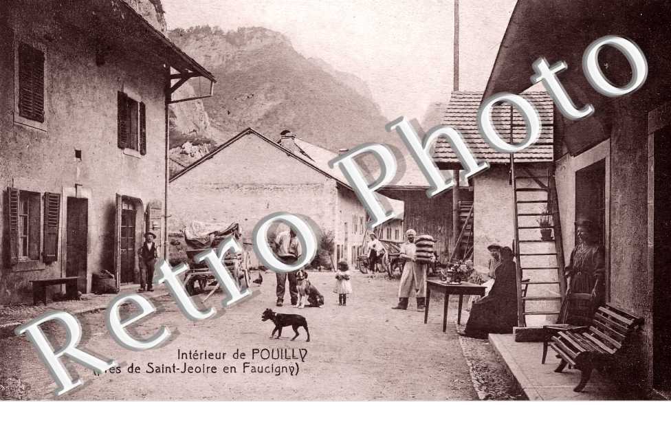 Intérieur du village de Pouilly