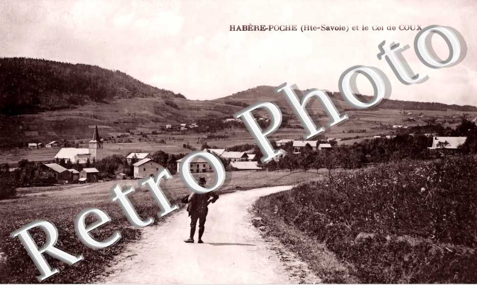 vue générale et le Col de Coux