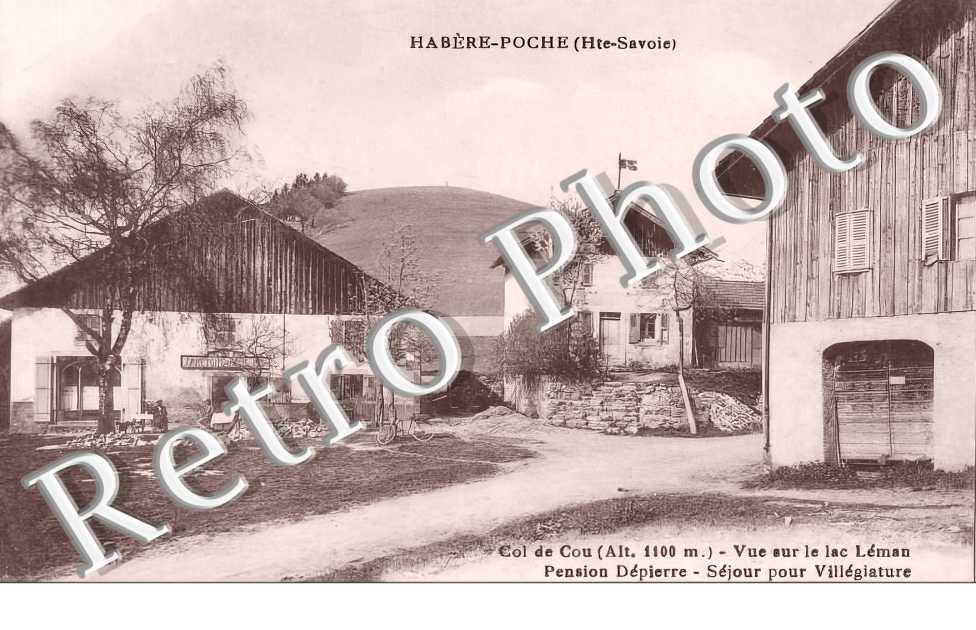 Col de Cou. Pension Dépierre. Séjour pour villégiature