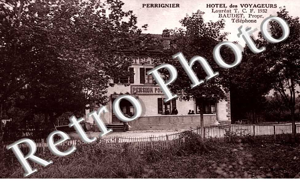 Hotel des Voyageurs. Baudet Propr.