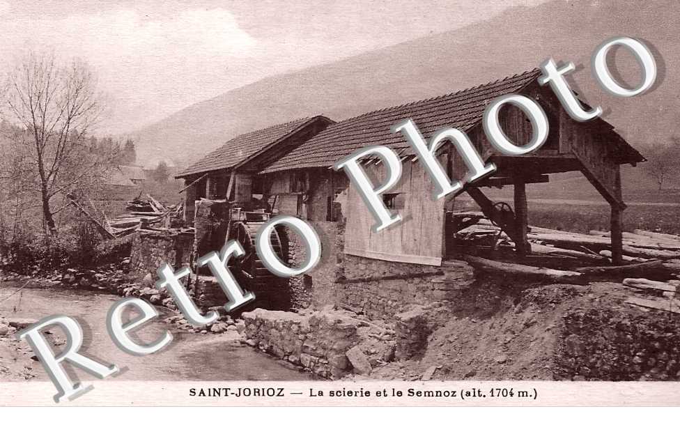 la scierie et le Semnoz