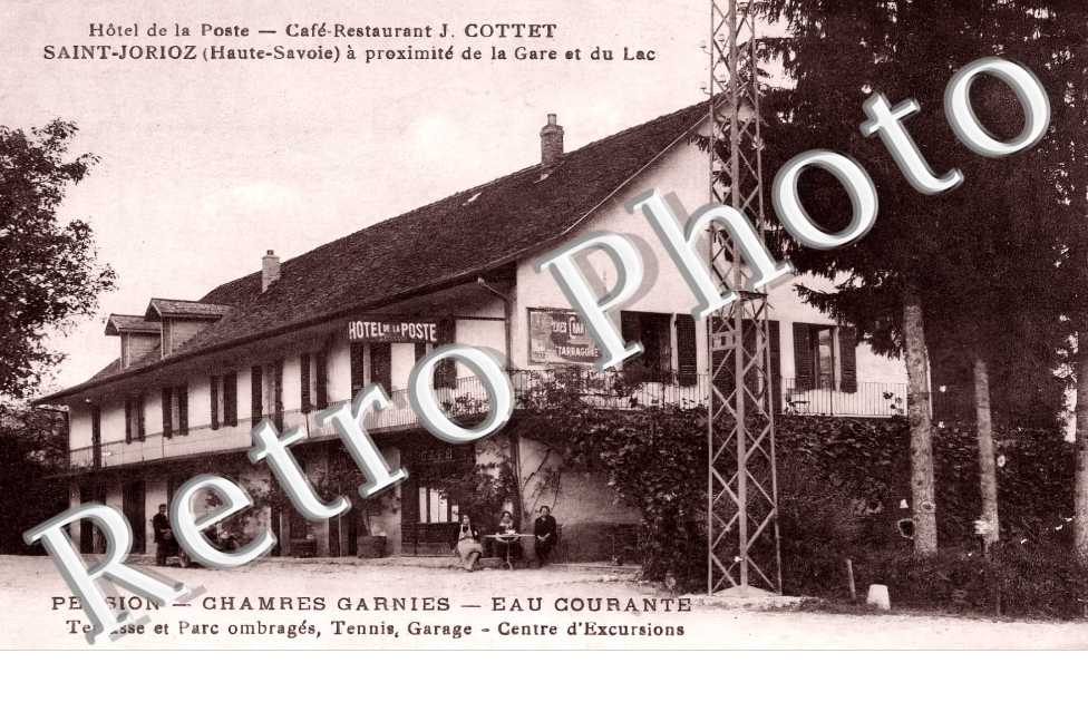 Hôtel de la Poste. Café-Restaurant J. Cottet