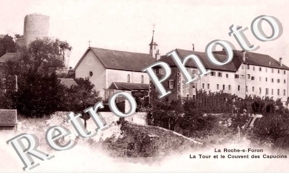 la tour et le couvent des Capucins