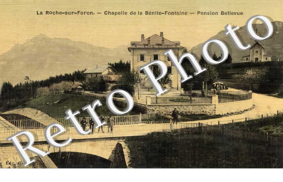 Chapelle de la Bénite-Fontaine. Pension Bellevue
