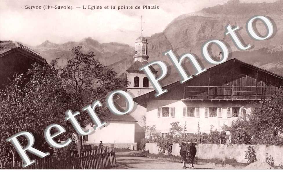 l&#039;église er la Pointe de Platais