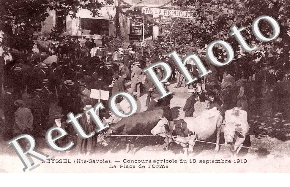 Concours Agricole du 18 septembre 1910. La Place de l&#039;Orme