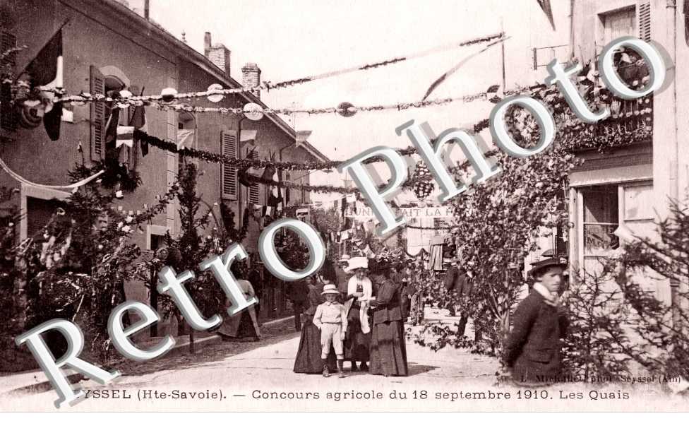 Concours Agricole du 18 septembre 1910. Les Quais