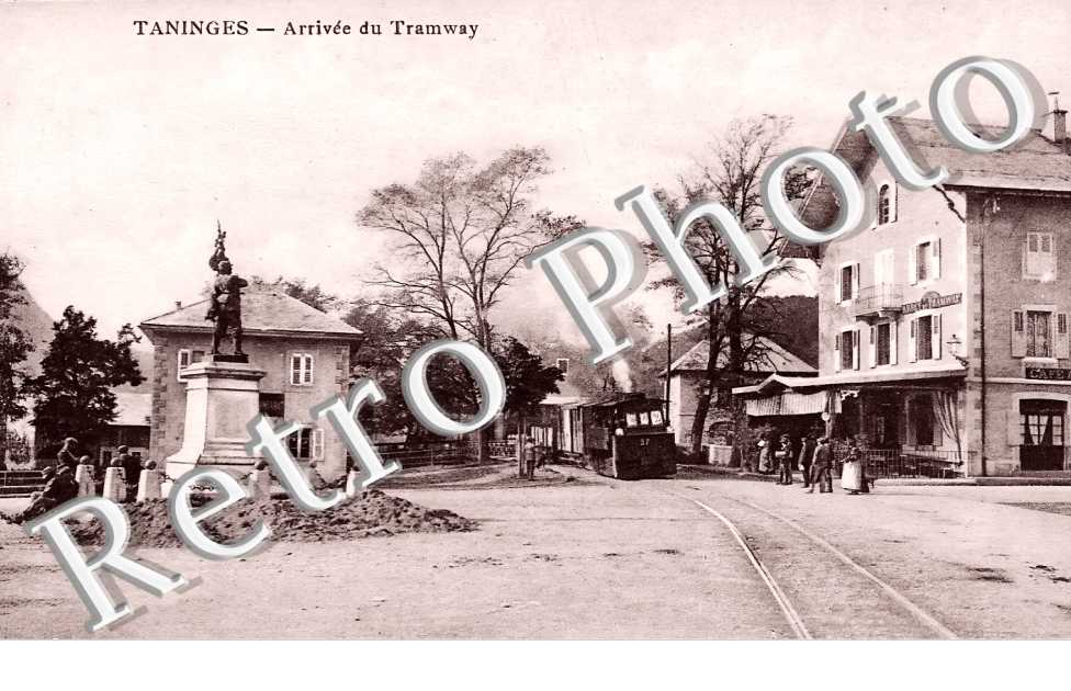 Arrivée du Tramway.