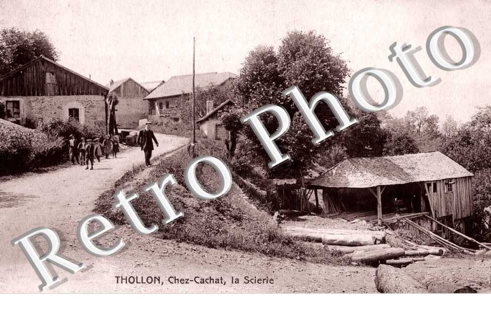 Chez-Cachat, la scierie