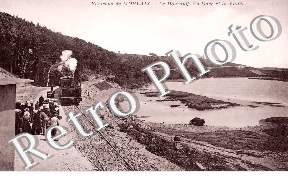 Le Dourduff. La Gare et la vallée