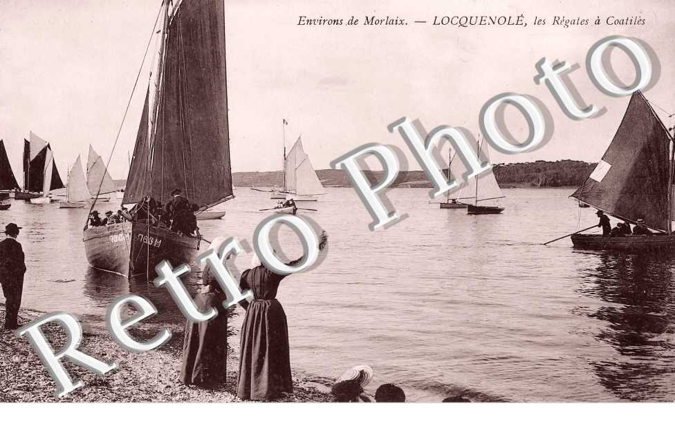les régates à Coatilès