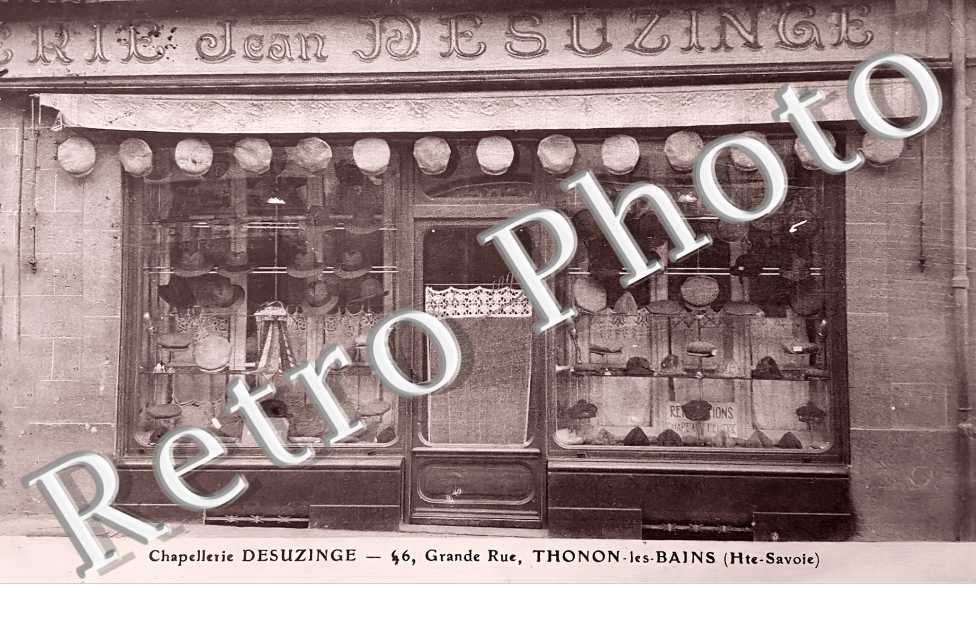 Chapellerie Desuzinge. 46 Grande rue